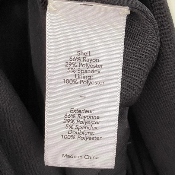 Elizabeth and James, Rowan Blouson Asymmetrical Sleeveless Dress, Black - Picture 10 of 10